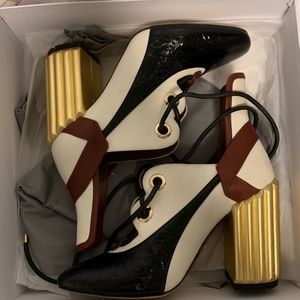 Dior Glorious Lace Up Sandals